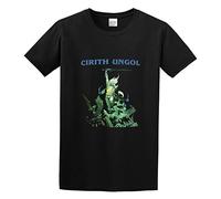 XIANG LIU JI Cirith Ungol Frost And Fire 1981 Album Cover T-Shirt Mens Unisex Black Tees 3XL