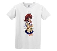 XIANG LIU JI Clannad After Story T-Shirt Mens Unisex White Tees 3XL