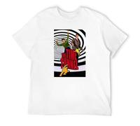 XIANG LIU JI Clasisfh The Time Tunnel T-Shirt Mens Unisex White Tees L