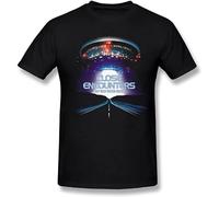 XIANG LIU JI Close Encounters of The Third Kind T-Shirt Mens Unisex Black Tees XXL