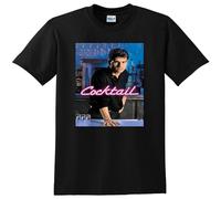 XIANG LIU JI Cocktail Tom Cruise Bluray Dvd Poster T-Shirt Mens Unisex Black Tees XXL
