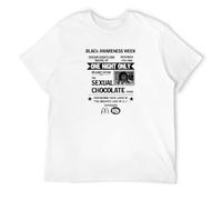 XIANG LIU JI Coming To America Randy Watson And The Sexual Chocolate T-Shirt Mens Unisex White Tees 3XL