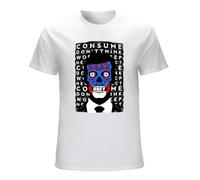 XIANG LIU JI Consume They Live Horror Thriller Birthday Movie Parody T-Shirt Mens Unisex White Tees L