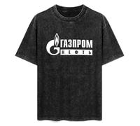 XIANG LIU JI Gazprom Russia 2021 T-Shirt Mens Unisex Black Tees S