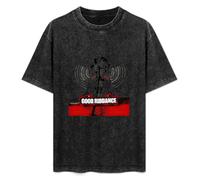 XIANG LIU JI Good Riddance T-Shirt Mens Unisex Black Tees XXL