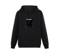 XIANG LIU JI Indochine Groupe Rock Black Men's Hooded Unisex Sweatshirt S