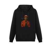 XIANG LIU JI Lee Scratch Perry Reggae Icon Jamaica Dub Lovers Rock Disco Devil Black Men's Hooded Unisex Sweatshirt L