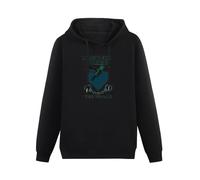 XIANG LIU JI Leonard Cohen The Future Sport Black Men's Hooded Unisex Sweatshirt XXL