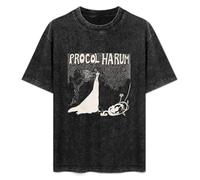 XIANG LIU JI Procol Harum A Whiter Shade of Pale Logo T-Shirt Mens Unisex Black Tees XL