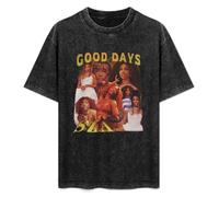 XIANG LIU JI Promotion Art Sza Good Days T-Shirt Mens Unisex Black Tees XL