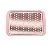 Xiang Ru Scolapiatti con vassoio antigoccia, tappetino per scolare, vassoio per gocce d'acqua per tazza di frutta, utensili da cucina, accessori per il bagno, stuoia per asciugatura