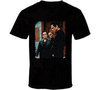 XiangGuFeiNiuWei Chaka Donnie Brasco al Pacino Michael Madsen Movie Fan T Shirt Crew Neck Unisex Short Sleeve T-Shirt M