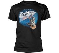 XiangGuFeiNiuWei Dokken Tooth & Nail Unisex 100% Cotton Short-Sleeve T-Shirts Black M