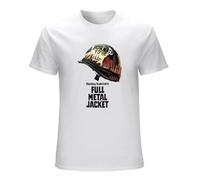 XiangGuFeiNiuWei Full Metal Jacket Poster Men's T-Shirt White S