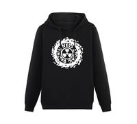 XiangGuFeiNiuWei Neds Atomic Dustbin Hoody Unisex Ptinted Hoodies Long Sleeve Men's Hooded with Pocket Black M