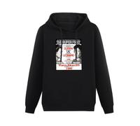 XiangGuFeiNiuWei Roberto Duran V Sugar Ray Leonard Training Boxing Hoody Unisex Long Sleeve Hooded with Pocket Black S
