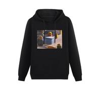 XiangGuFeiNiuWei Sunny Day Real Estate Diary Vinyl CD Cover Hoody Unisex Long Sleeve Hooded with Pocket Black XXL