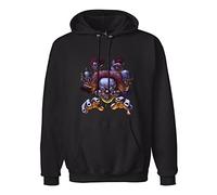 XIANGSHE Killer Clown from Outer Space Men Sweatshirts Graphic Mens Cotton Casual Black Hoodies L