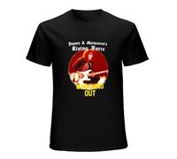 XIANGSHE Yngwie J. Malmsteen's Rising Force Men Cotton T-Shirt Short Sleeve Clothes Tees L