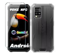 Xiangyun Cover per Blackview BV4800 SE/BV4800/BV4800 Pro Custodia con 1 Pezzo Pellicola Vetro Temperato - Trasparente Caso Silicone Crystal Clear Protettiva TPU Bumper Morbido Shell Case (6.56")