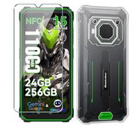 Xiangyun Cover per Blackview BV6200/BV6200 Pro/BV6200 Plus Custodia con 1 Pellicole Vetro Temperato - Trasparente Caso Silicone Crystal Clear Protettiva TPU Bumper Morbido Shell Case (6.56")