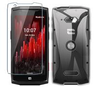 Xiangyun Cover per CROSSCALL Core-M5 Custodia con 1 Pezzo Vetro Temperato Pellicola Prottetiva - Trasparente Caso Silicone Crystal Clear Protettiva TPU Bumper Morbido Shell Case (4.95")