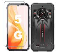 Xiangyun Cover per Cubot KingKong 11 Custodia con 1 Pezzo Vetro Temperato Pellicola Prottetiva - Trasparente Caso Silicone Crystal Clear Protettiva TPU Bumper Morbido Shell Case (6.72")