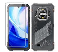 Xiangyun Cover per Cubot KingKong Star 2 Custodia con 1 X Film di Vetro Temperato protezione - Trasparente Caso Silicone Crystal Clear Protettiva TPU Bumper Morbido Shell Case (6.72")