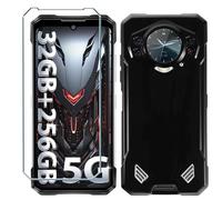 Xiangyun Cover per Doogee S200X/Doogee S200 Custodia con 1 X Film di Vetro Temperato protezione - Caso Silicone Nero Protettiva TPU Bumper Morbido Shell Case (6.72")