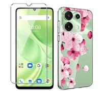 Xiangyun Cover per Umidigi G9T/G9C/G9A/G9 Custodia con 1 Pezzo Vetro Temperato Pellicola Prottetiva - Trasparente Caso Silicone Crystal Clear Protettiva TPU Bumper Morbido Shell Case (6.75" WM113)