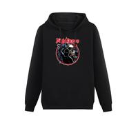 XiangZai Night Demon Curse II Hoody Unisex Ptinted Hoodies Long Sleeve Men's Hooded with Pocket Black L
