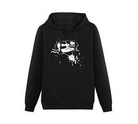 XiangZai R1 Fear And Loathing in Las Vegas Hoody Unisex Ptinted Hoodies Long Sleeve Men's Hooded with Pocket Black XL