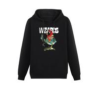 XiangZai Wizards Animated Animation Movie Ralph Bakshi Hoody Unisex Long Sleeve Hooded with Pocket Black XXL