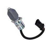 Xianhaoparts 6681513 6667993 Solenoide di spegnimento carburante 12 V 3832211 compatibile con escavatore Bobcat 325 328 331 caricatore per minipala A220 S70 S100 compatibile con motore Cummins 6B 5.9L