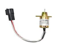 Xianhaoparts Solenoide di spegnimento carburante 12 V 119233-77932 1503ES-12S5SUC12S compatibile con John Deere Dozer 550G 570LXT Crawler 650G 660 686G compatibile con motore Yanmar 2TNV56 2TNV70
