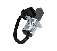 Xianhaoparts Solenoide di spegnimento carburante 12 V 6681513 6667993 3832211 compatibile con Bobcat Skid Steer Loader A220 S70 S100 escavatore 325 328 331 compatibile con motore Cummins 6B 5.9L C8.3