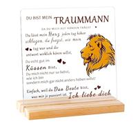 XIANNVXI Regalo di anniversario per lui, regalo per uomo, compleanno, in legno, personalizzabile, per il marito, regalo per il fidanzato