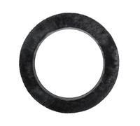 XIANTENG Coprivolante Auto Peluche per Renault Koleos 2016-2023, Invernale Morbido e Caldo 38cm Antiscivolo Accessori Auto Donna