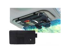 XIANTENG Organizer Aletta Parasole per Lancia Ypsilon 2003-2006, Tasca Portaoggetti Interni Pratico Accessorio Viaggio Porta Documenti Guida Ordinata Sicura,Black