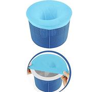XIANXIAN Calzini per skimmer da piscina, 5 pezzi, filtro a rete, riutilizzabili, per cestello per skimmer, filtro per piscina, calze a rete, calze filtranti per skimmer superficiali, rimuovono le