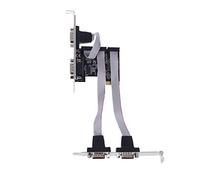 XIANZI 99100 chipset PCIe 4 porte seriale Add-On Card Multi RS232 DB9 COM Extender Riser Adapter PCIe 4 porte Seriale