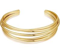 xiao Fila Spirale Argento Cristallo Bracciale Bracciale Bracciale Strass Diamante - Accessorio Moda per Donne Donne Ragazze Ball Feste (B)