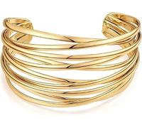 xiao Fila Spirale Argento Cristallo Bracciale Bracciale Bracciale Strass Diamante - Accessorio Moda per Donne Donne Ragazze Ball Feste (E)