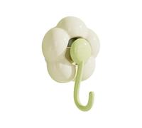 Xiao Hua 10 ganci a ventosa a forma di nuvola, per casa, cucina e bagno, senza punzonatura, multifunzione, a prova di umidità, senza tracce di ganci a ventosa (verde)