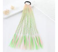 XIAO HUA Extension per capelli a coda di cavallo con trecce per bambini, extension per capelli sottili, parrucca sintetica A20