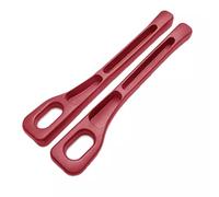 XIAOBINGFA 2 Pezzi Car Seat Gap Filler per Ford Ranger T9 2023 2024 Raptor Wildtrak XLT, Riempire Lo Spazio tra Sedile e Bracciolo Striscia a Prova di Perdite sul Lato del Sedile,Red