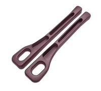 XIAOBINGFA 2 Pezzi Car Seat Gap Filler per Ford Ranger Wildtrak 2023 2024, Riempire Lo Spazio tra Sedile e Bracciolo Striscia a Prova di Perdite sul Lato del Sedile,Brown