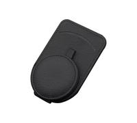 XIAOBINGFA 2 Pezzi Clip per Occhiali da Auto per Audi A3 (8Y) 2021-2024 (8P) 2003-2013, Magnetico in Pelle Porta Occhiali da Auto Supporto Magnetico per Occhiali da Visiera,Black