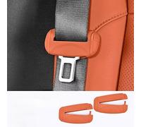 XIAOBINGFA 2 Pezzi Custodie in Silicone per la Fibbia della Cintura di Sicurezza dell'auto per Citroen Jumpy SpaceTourer 2016-2023 2024, Copertura Protettiva Fibbia Parti Interne per Auto