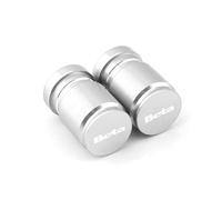 XIAOCE per Beta Evo 250 300 80 Junior Senior RR 125 200 350 390 Valvola per Pneumatici per Moto Valvola per Pneumatici per Porta Aria Tappo di Copertura dello Stelo(d'Argento)